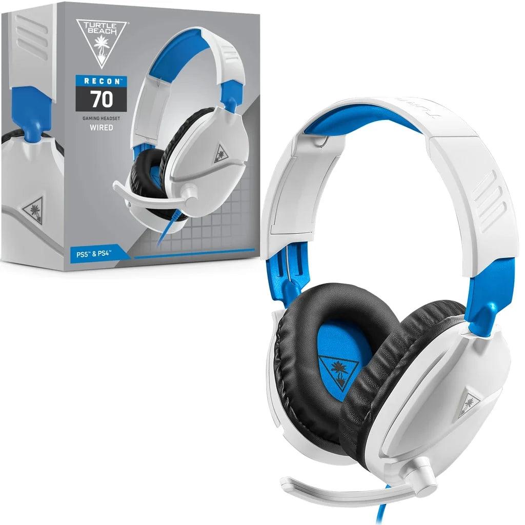 Turtle Beach Recon 70 Gaming Headset White/Blue Turtle Beach Recon 70 Gaming Headset White/Blue